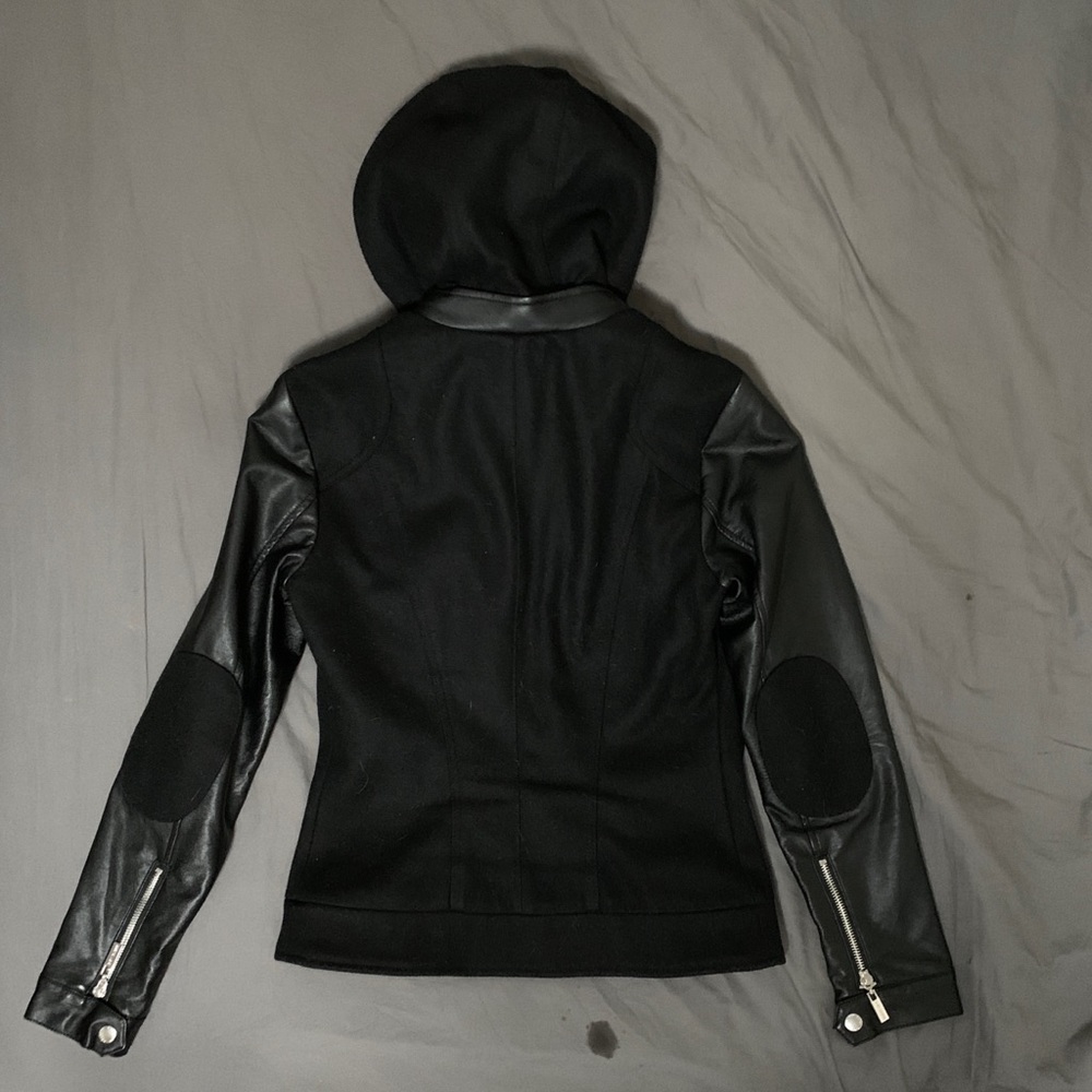 Wool/Leather jacket - Picture 2 of 2